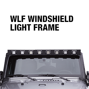 Go Rhino WLF Windshield Light Frame